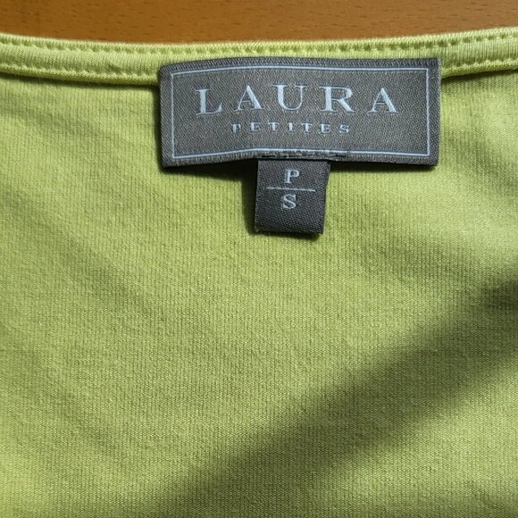 Laura Yellow Tee, Size S - Picture 3 of 4